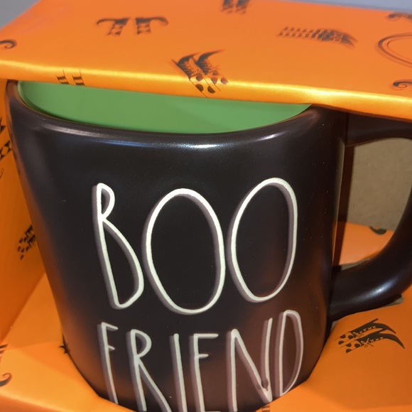COPY - NEW in Box - 2 Rae Dunn Halloween Mugs - BOO FRIEND GHOUL FRIEND - Picture 3 of 11